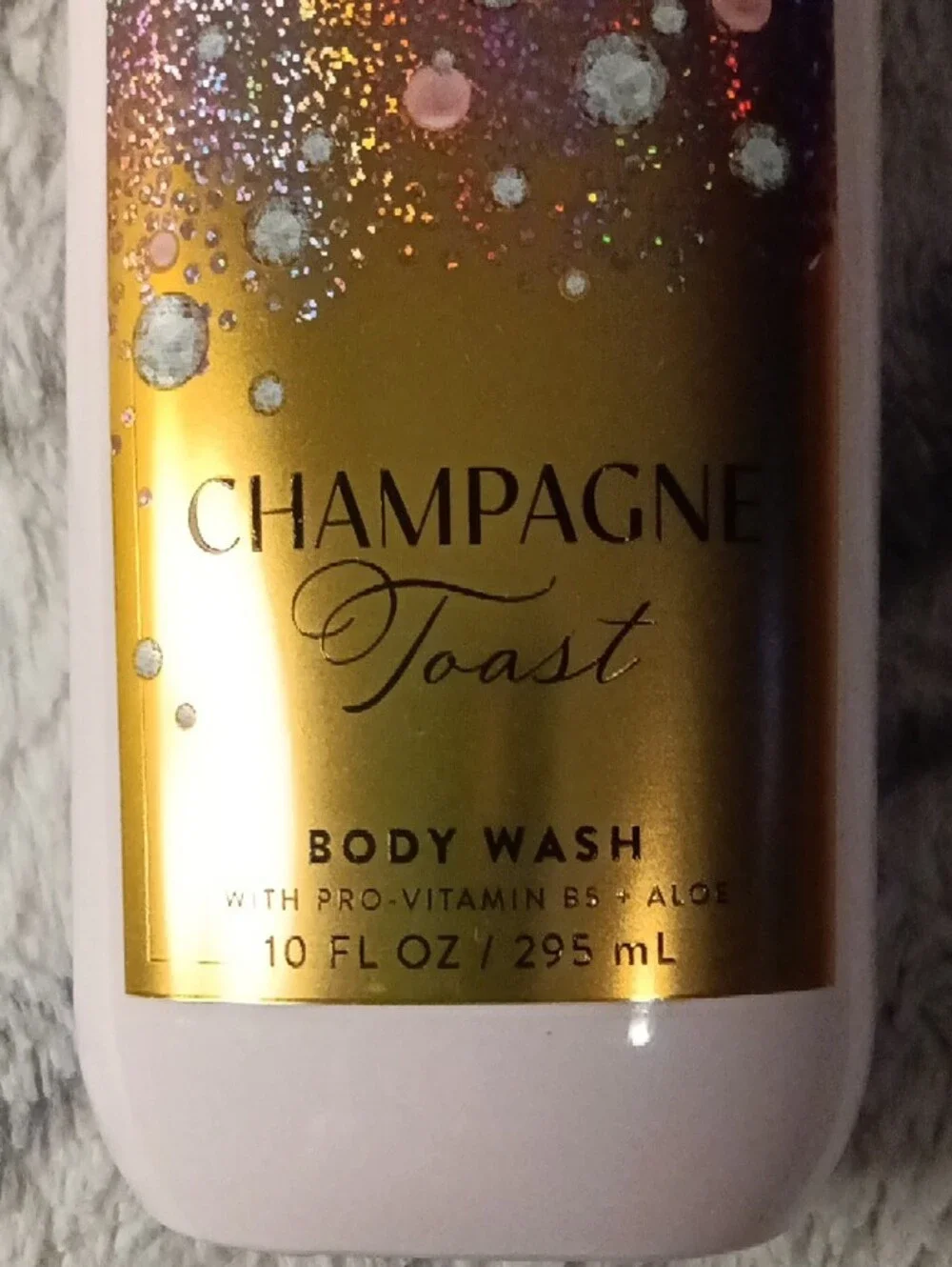 Bath & Body Works Champagne Toast Body Wash - Pink & Gold